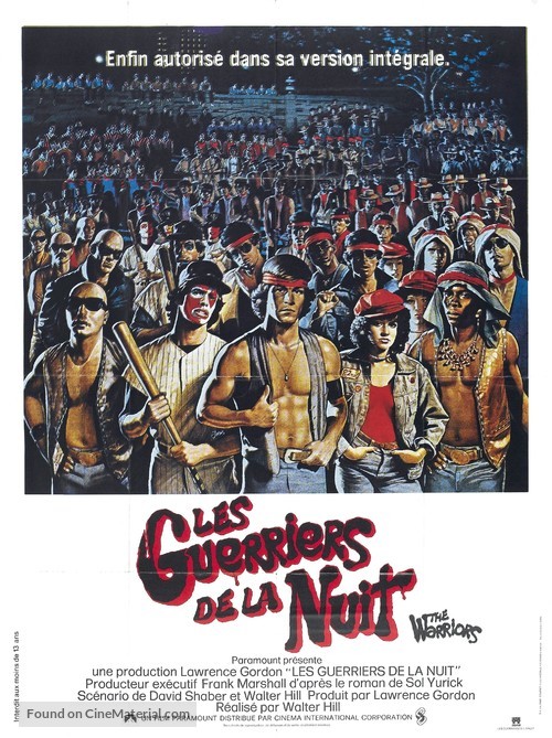 The Warriors - French Movie Poster