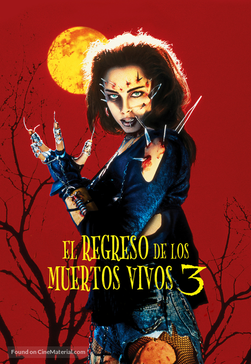 Return of the Living Dead III - Argentinian Movie Cover