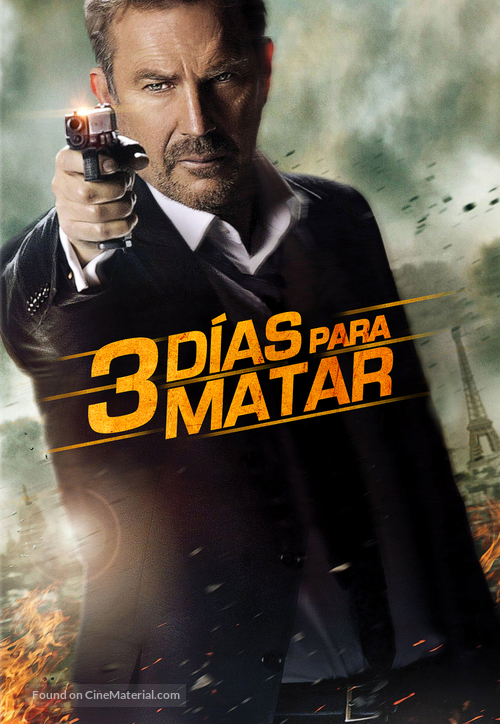 3 Days to Kill - Argentinian Movie Cover