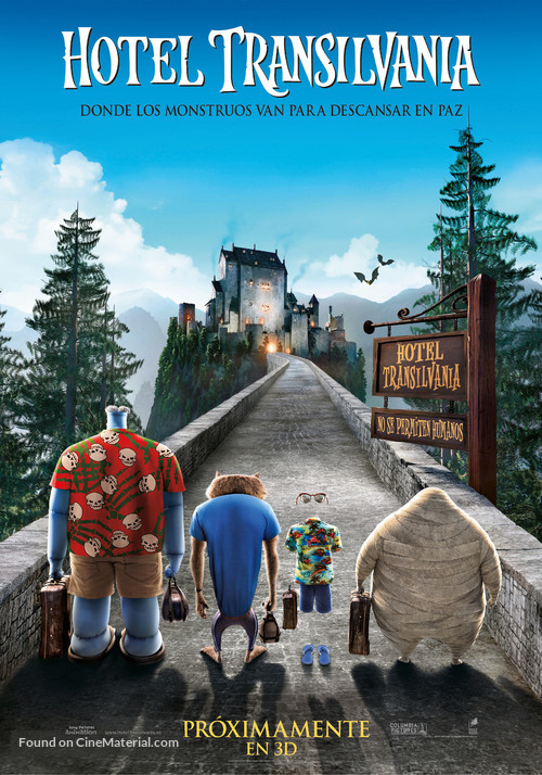 Hotel Transylvania - Spanish Movie Poster