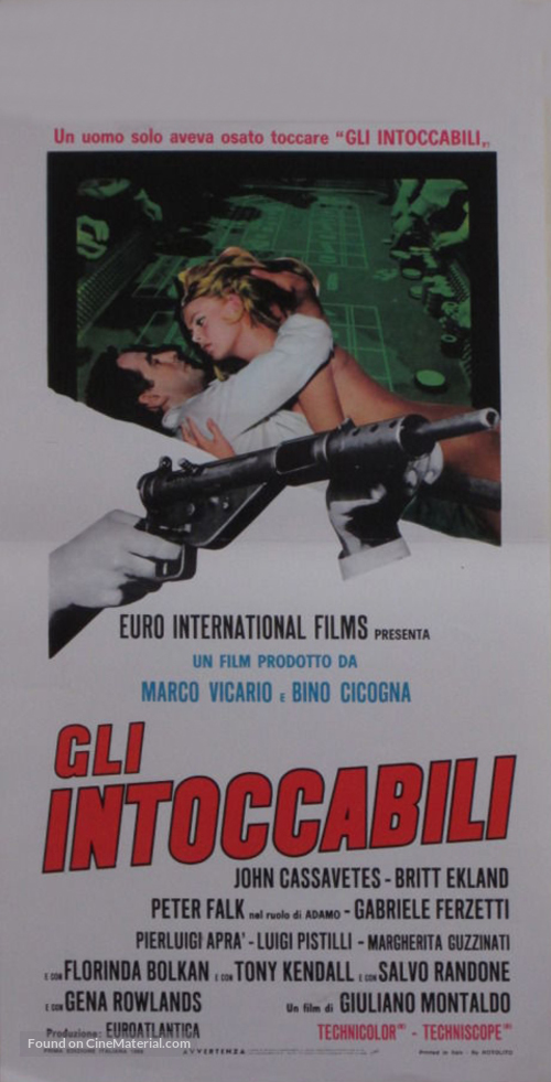 Gli intoccabili - Italian Movie Poster