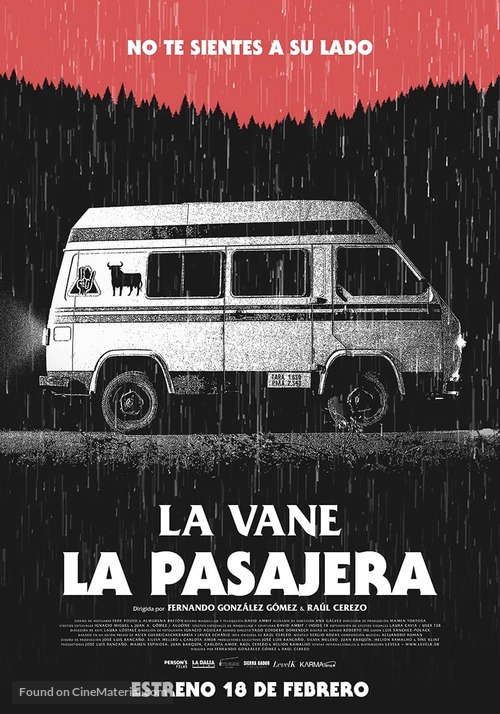 La pasajera - Spanish Movie Poster