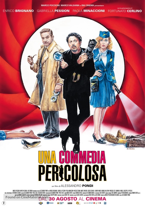 Una commedia pericolosa - Italian Movie Poster