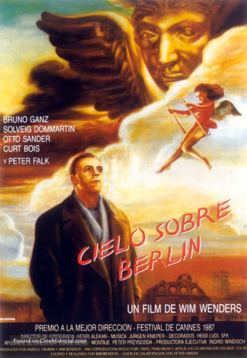 Der Himmel &uuml;ber Berlin - Spanish Movie Poster