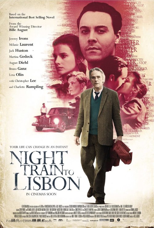 Night Train to Lisbon - Movie Poster