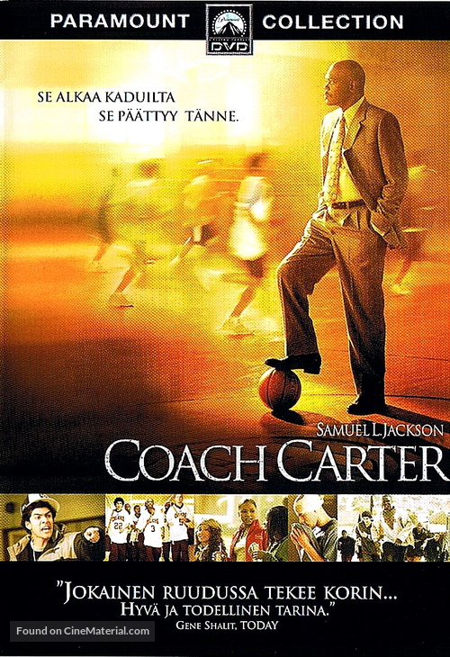Coach Carter - Finnish DVD movie cover