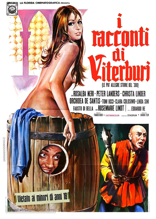 I racconti di Viterbury - Le pi&ugrave; allegre storie del &#039;300 - Italian Movie Poster