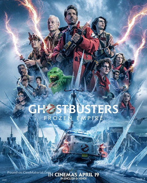 Ghostbusters: Frozen Empire - Indian Movie Poster