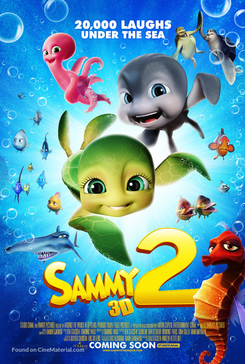 Sammy&#039;s avonturen 2 - British Movie Poster