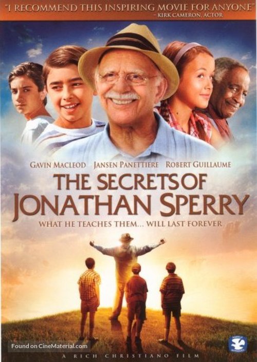 The Secrets of Jonathan Sperry - Canadian DVD movie cover