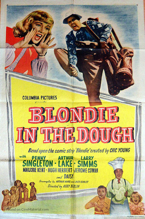 Blondie in the Dough - Movie Poster