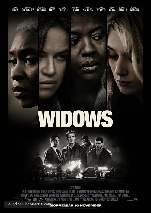 Widows - Swedish Movie Poster