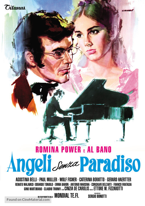 Angeli senza paradiso - Italian Movie Poster