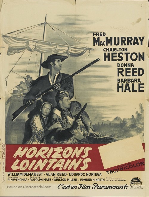 The Far Horizons - French Movie Poster