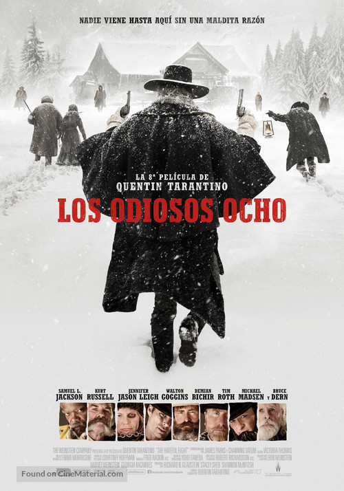 The Hateful Eight - Spanish Movie Poster