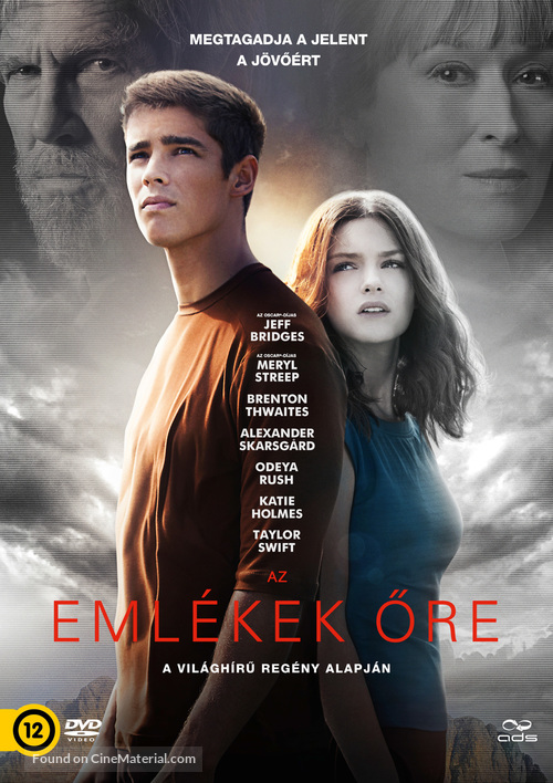 The Giver - Hungarian DVD movie cover