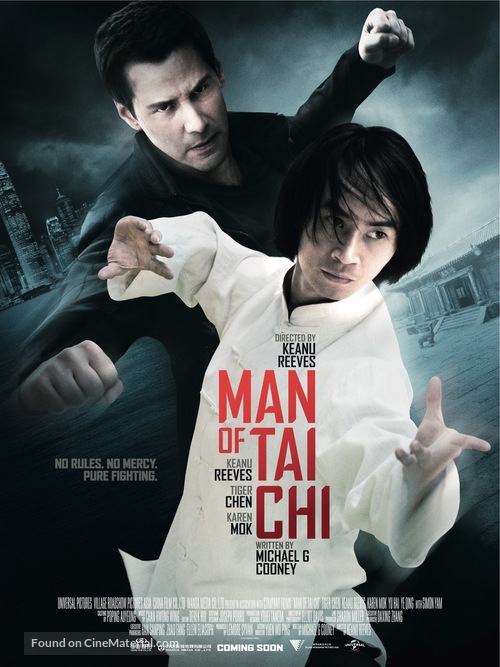 Man of Tai Chi - Indonesian Movie Poster