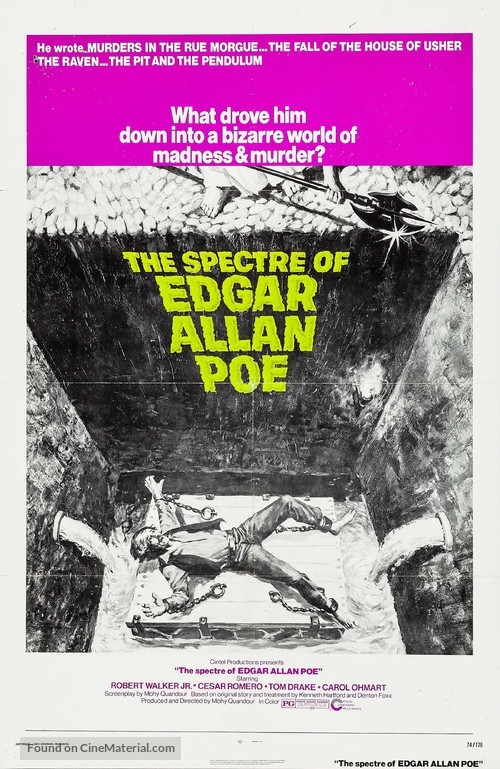 The Spectre of Edgar Allan Poe - Movie Poster