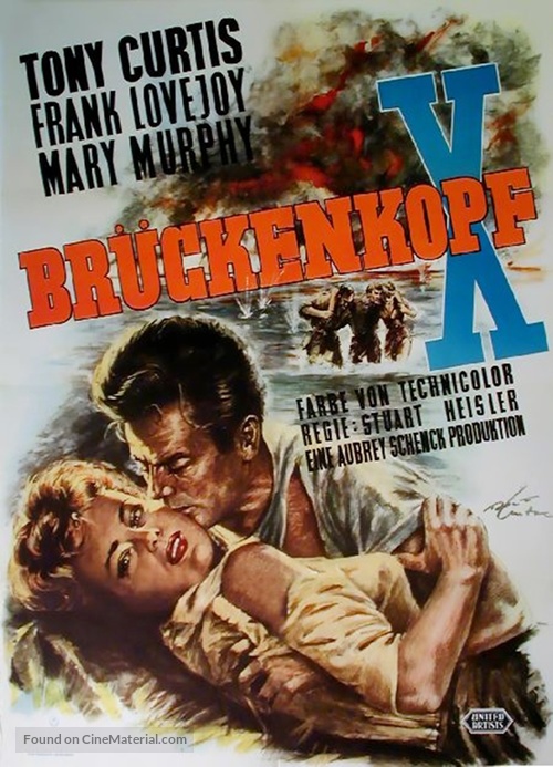 Beachhead - German Movie Poster