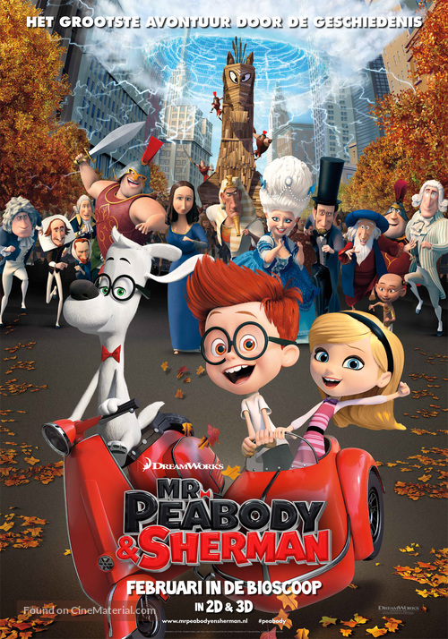 Mr. Peabody &amp; Sherman - Dutch Movie Poster