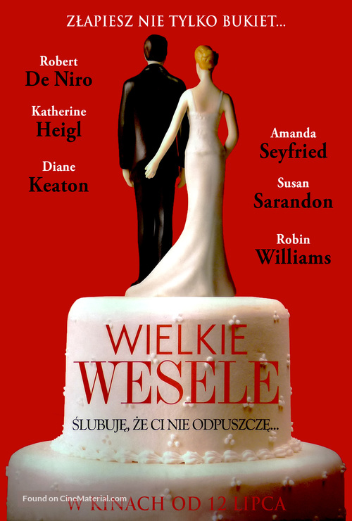 The Big Wedding - Polish Movie Poster