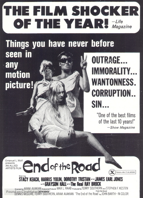 End of the Road - poster