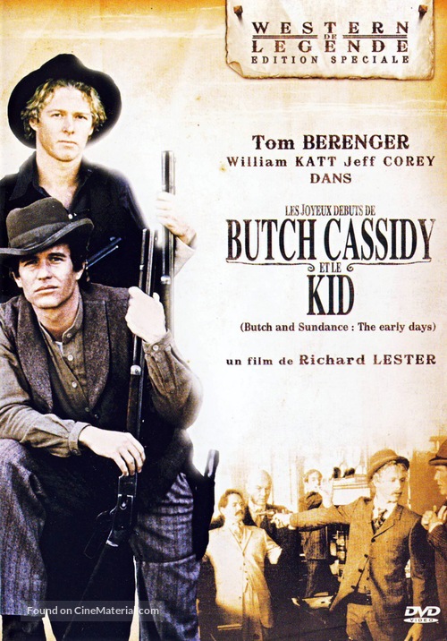 Butch Cassidy and the Sundance Kid - French DVD movie cover