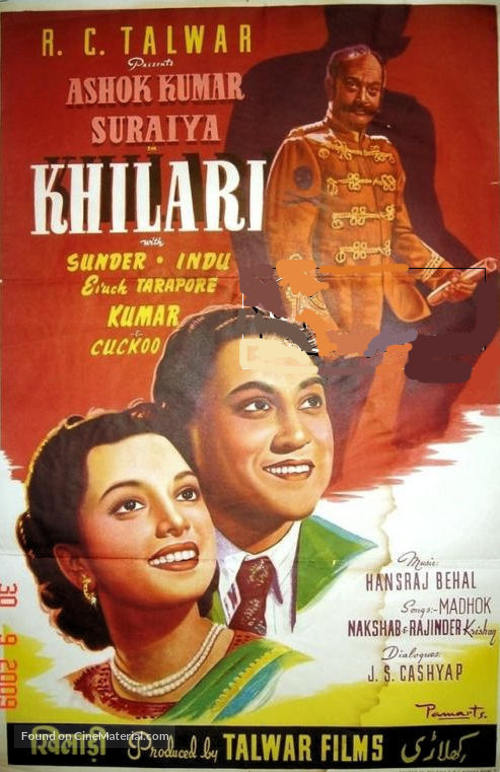 Khiladi - Indian Movie Poster
