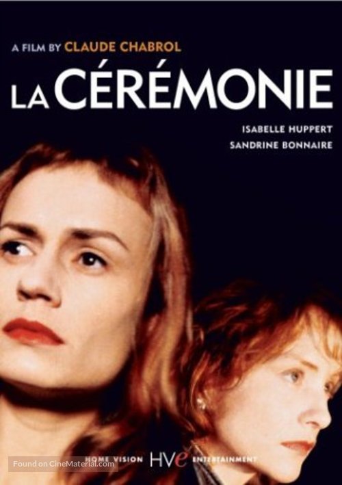 La c&eacute;r&eacute;monie - French DVD movie cover