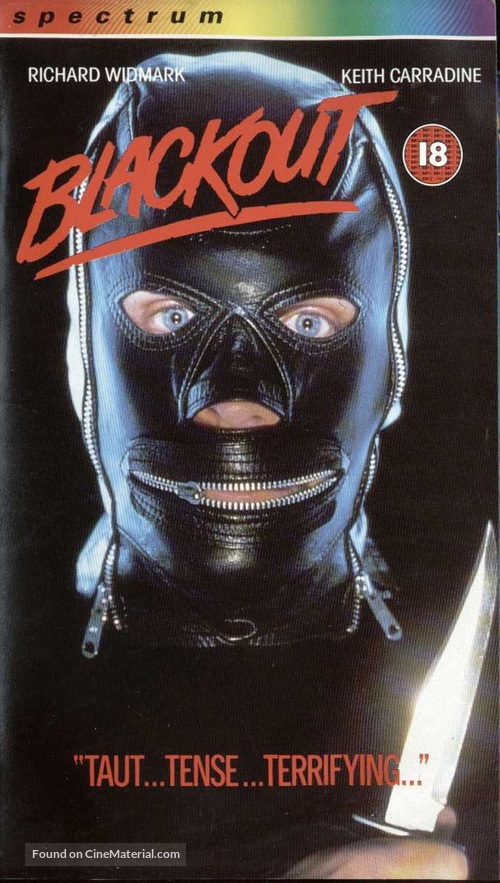 Blackout - British VHS movie cover