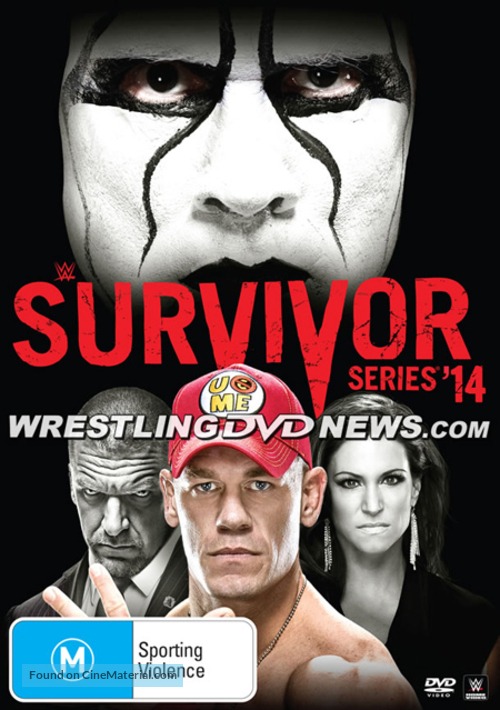 WWE Survivor Series - Australian DVD movie cover