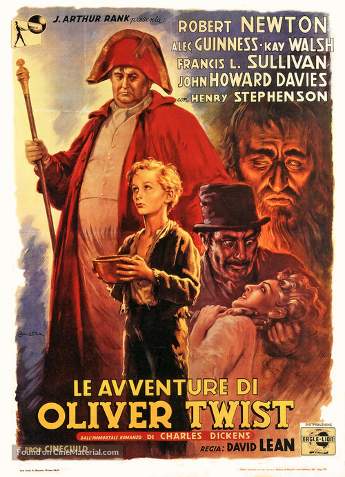 Oliver Twist - Italian Movie Poster