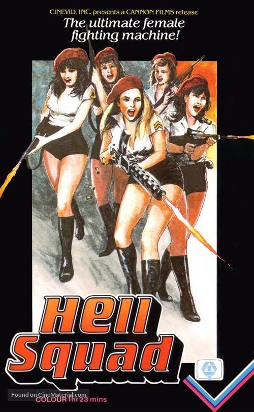 Hell Squad - British VHS movie cover