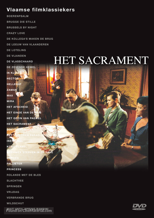 Het sacrament - Belgian Movie Cover