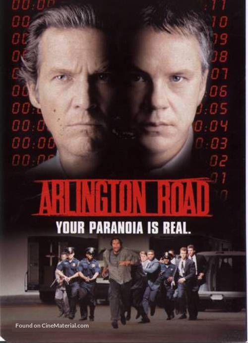 Arlington Road - DVD movie cover