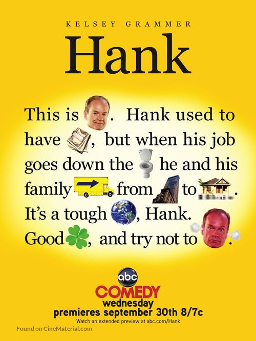 &quot;Hank&quot; - Movie Poster