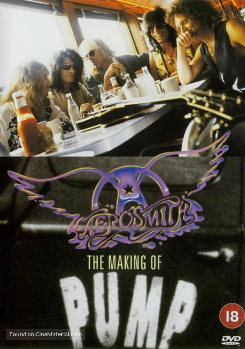 Aerosmith: The Making of Pump - British DVD movie cover
