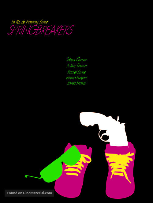 Spring Breakers - French Movie Poster