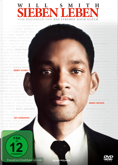 Seven Pounds - German Movie Cover
