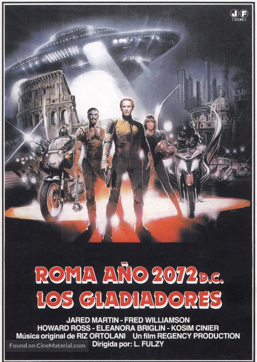 I guerrieri dell&#039;anno 2072 - Spanish Movie Poster