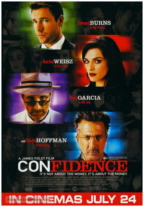 Confidence - Australian Movie Poster