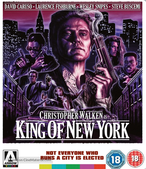 King of New York - British Blu-Ray movie cover