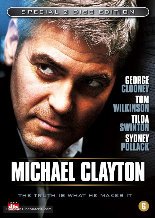 Michael Clayton - Dutch DVD movie cover