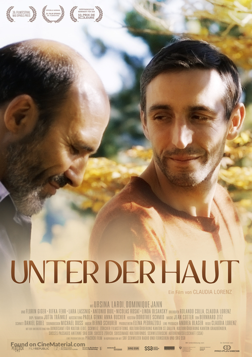 Unter der Haut - German Movie Poster