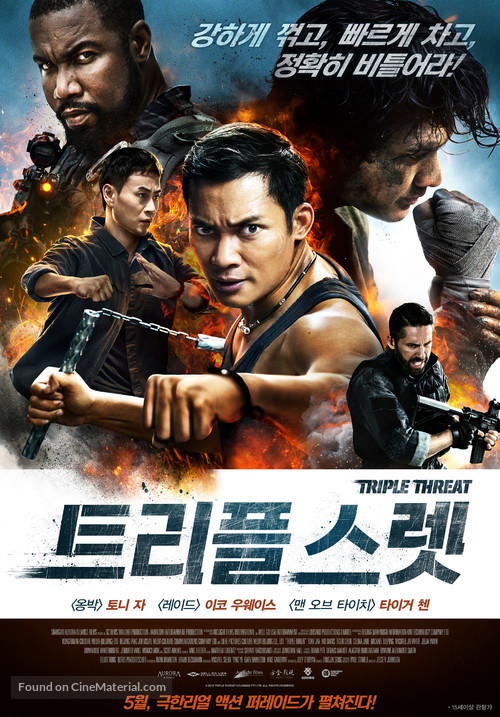 Triple Threat - South Korean Movie Poster