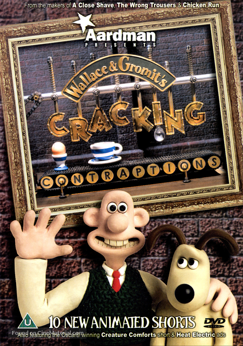 Wallace &amp; Gromit&#039;s Cracking Contraptions - British DVD movie cover