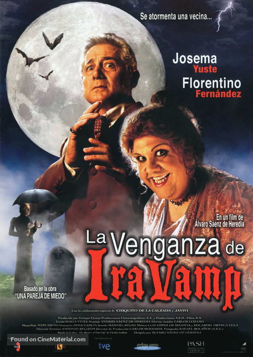 La venganza de Ira Vamp - Spanish Movie Poster