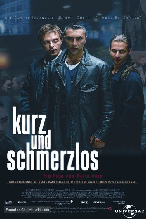 Kurz und schmerzlos - German Movie Poster