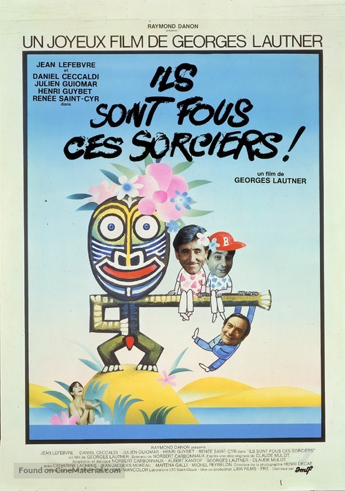 Ils sont fous ces sorciers - French Movie Poster