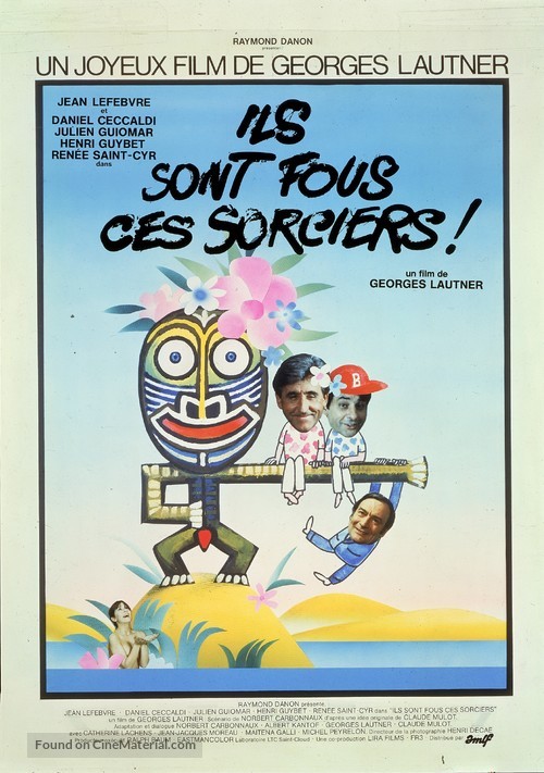 Ils sont fous ces sorciers - French Movie Poster